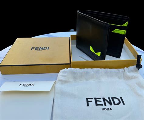 fendi bug eyes wallet